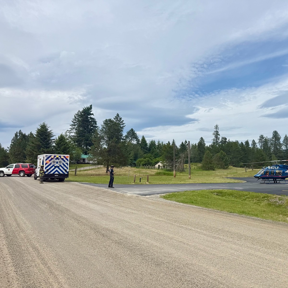 Male struck, injured by train