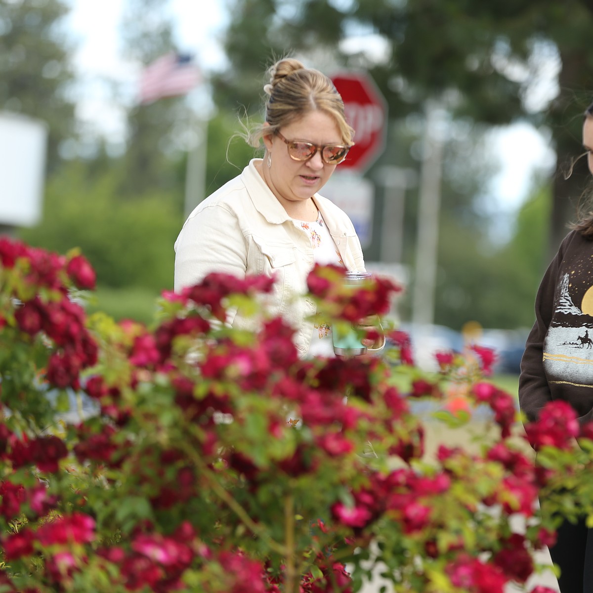 Restored memorial garden outside ISP headquarters honors slain trooper
