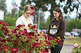 Restored memorial garden outside ISP headquarters honors slain trooper