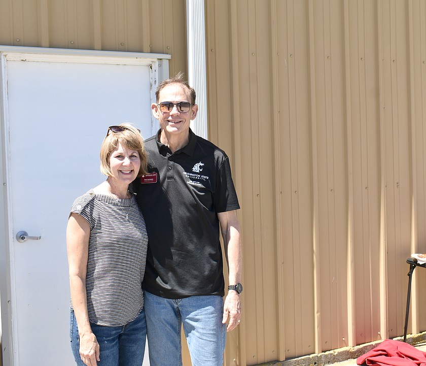Kim, left, and Steve Schofstoll retired last week after 30 years of ministry at Lind Calvary Assembly of God Church. Steve retired at the same time from 30 years of working at Washington State University’s Lind Dryland Research Station.