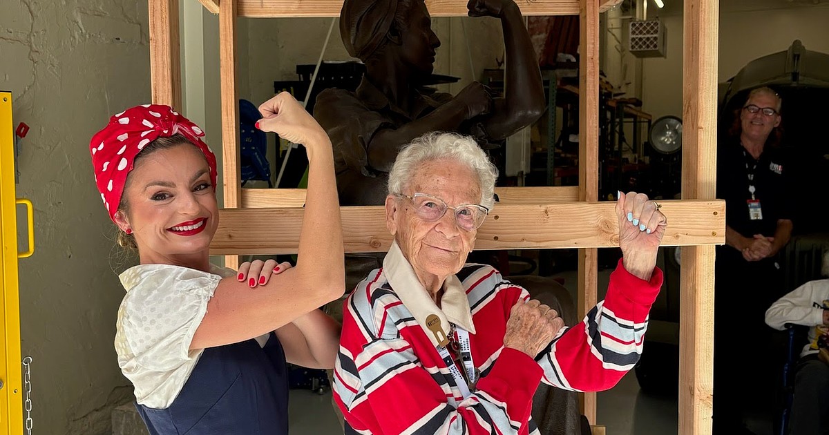 Kalispell 'Rosie' receives American Spirit Award from National World War II Museum