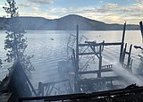 Fire destroys Hayden Lake home