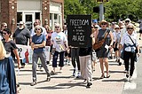 Dozens celebrate Juneteenth in Post Falls with songs, walk