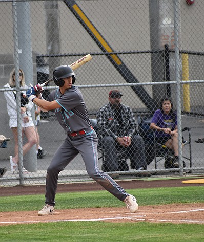 Othello’s Quade Gonzalez steps up to bat during the All-Star game earlier this month. Gonzalez will be playing with Team Rainier at the All-State game.