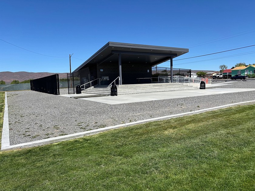Mattawa residents can reserve some of the amenities in Hund Memorial Park, like the new covered area built as part of the rehabilitation of a city well, for a fee.