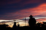 Native Americans commemorate victory at Little Bighorn with horse races, dance and song