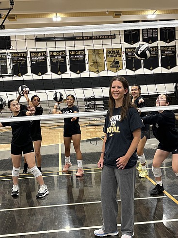 Knights host summer volleyball camps under new head coach