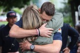 Hundreds gather in Coeur d'Alene to pay tribute to slain firefighters John Morrison and Frank Harwood