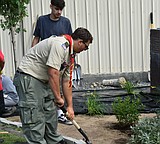 Moses Lake Scout builds garden at fairgrounds for Eagle project