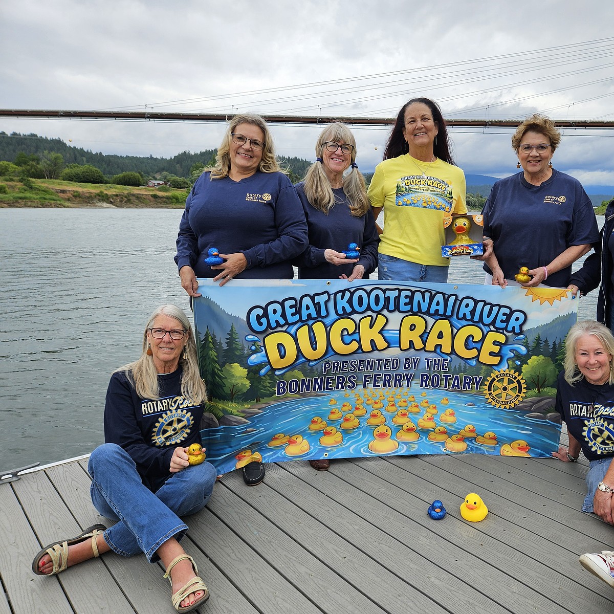 The Great Kootenai River Duck Race makes a splash for local causes