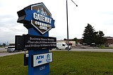Bev Braig honored for donation of a new Gateway Community Center sign