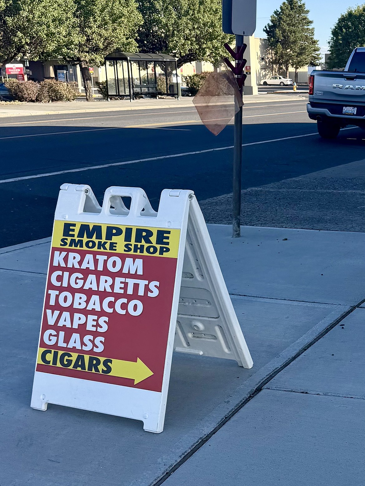 Empire Smoke Shop is one of the several businesses selling kratom within city limits. Owner Henry Abdel said he is frustrated with the city's decision to pass a ban on one of his main products, saying a majority of the customers purchasing it are older and using it for pain management purposes.