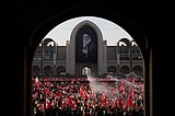Khamenei's other sons appear at his funeral in Iran as new supreme leader remains in hiding
