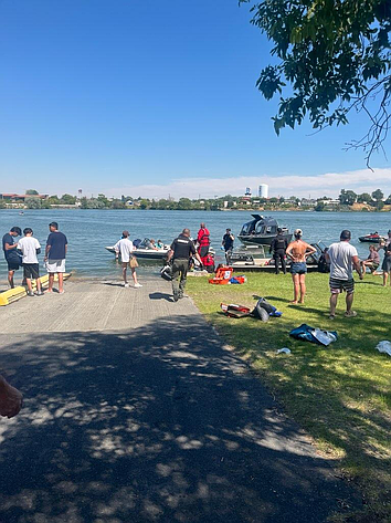 Several people were injured in a watercraft collision on Moses Lake Sunday.