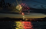Red, white and blue light up Polson’s sky on Fourth of July Eve