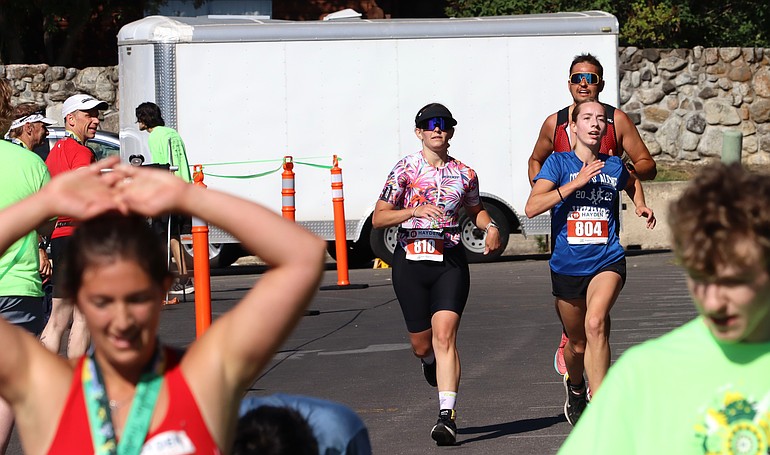 Locals shine at Hayden triathlon