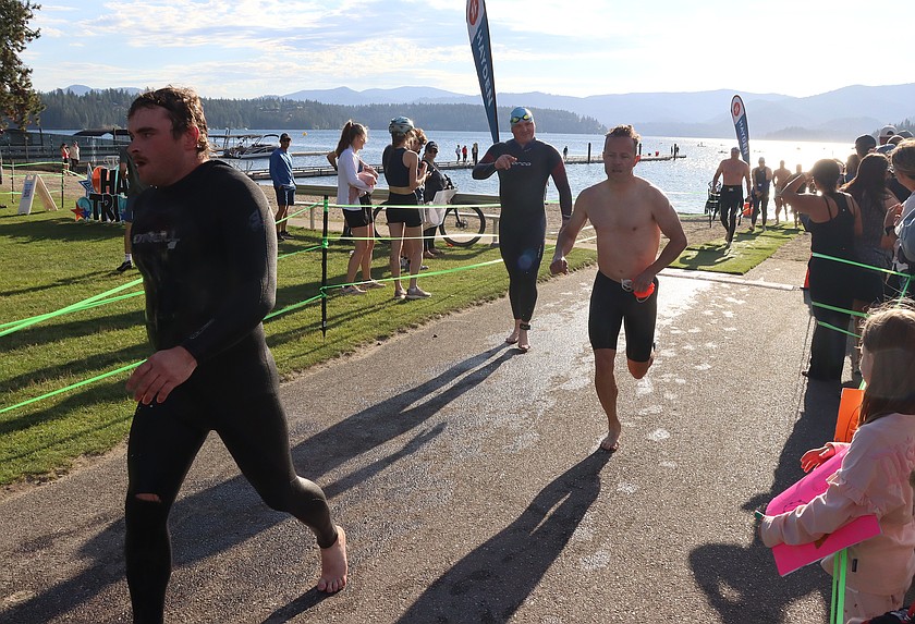 Locals shine at Hayden triathlon