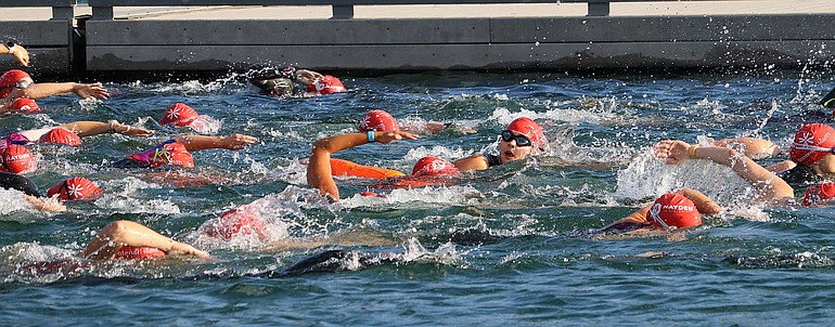 Locals shine at Hayden triathlon