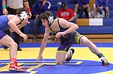 Thompson Falls' wrestler Weston Block cooks at AAU Dual in Florida