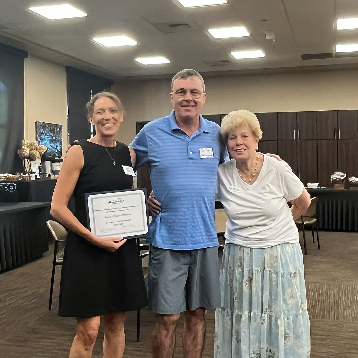 Chamber honors winery as July's top business