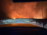 Quincy Lakes Fire spurs evacuations
