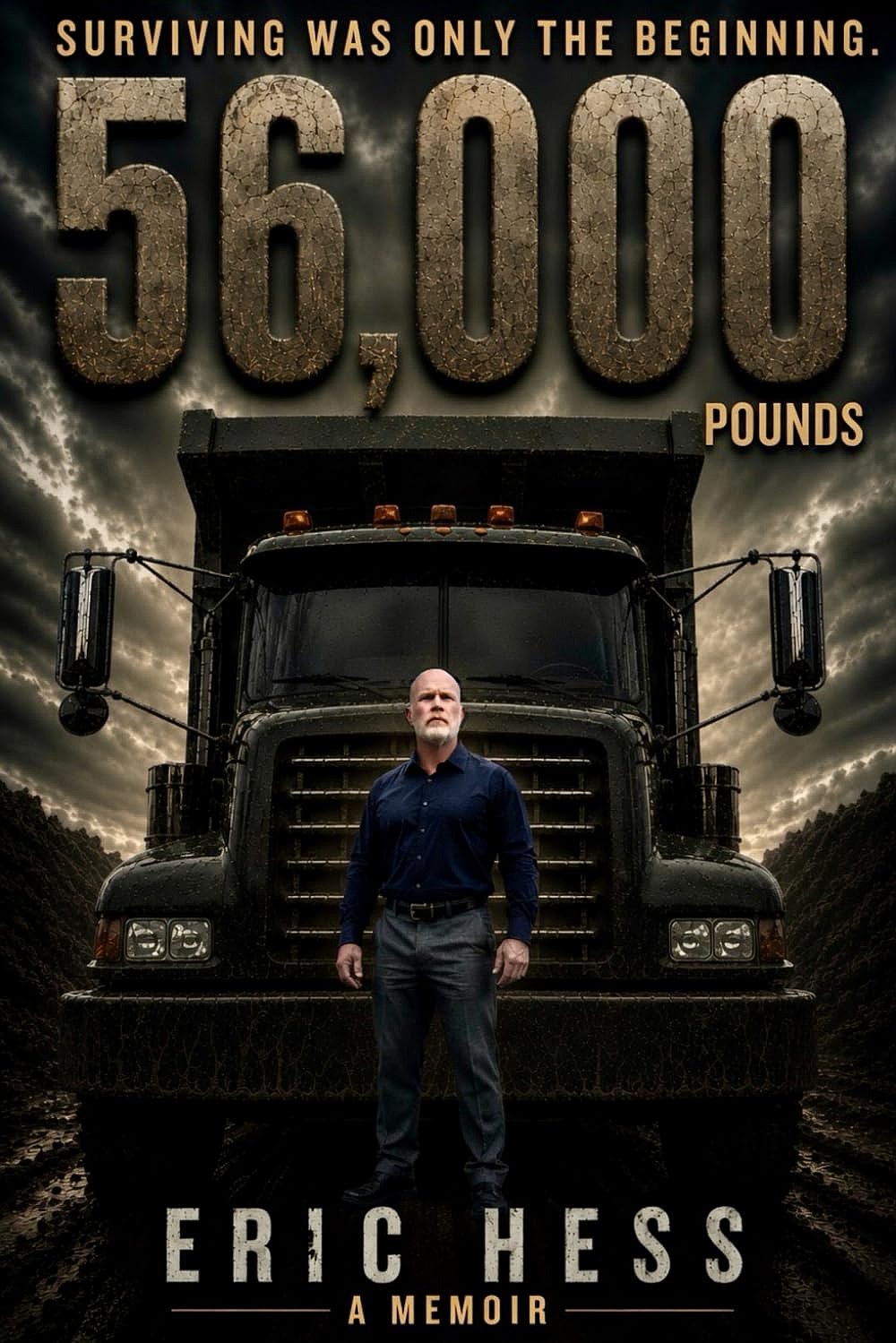 The cover of "56,000 Pounds," a new book authored by Hayden local Eric Hess.