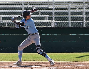 Haydon Boyd from ACH steps up to bat during the postseason tournament in the Tillage League.