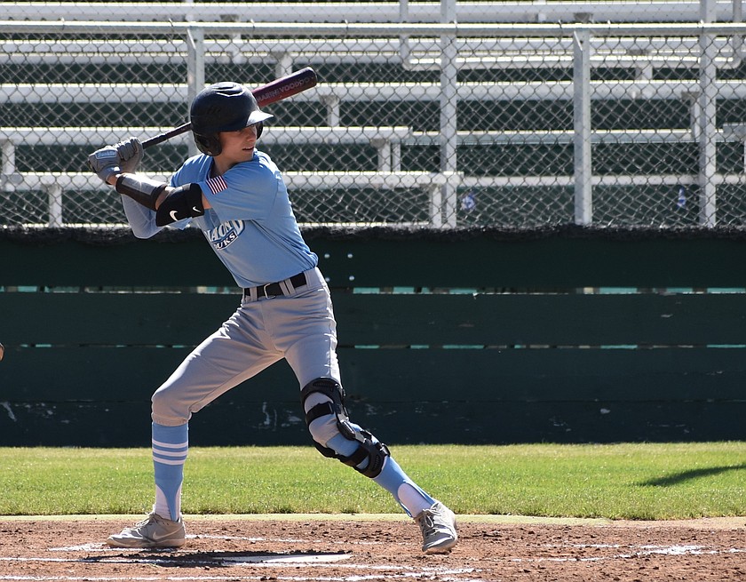 Haydon Boyd from ACH steps up to bat during the postseason tournament in the Tillage League.