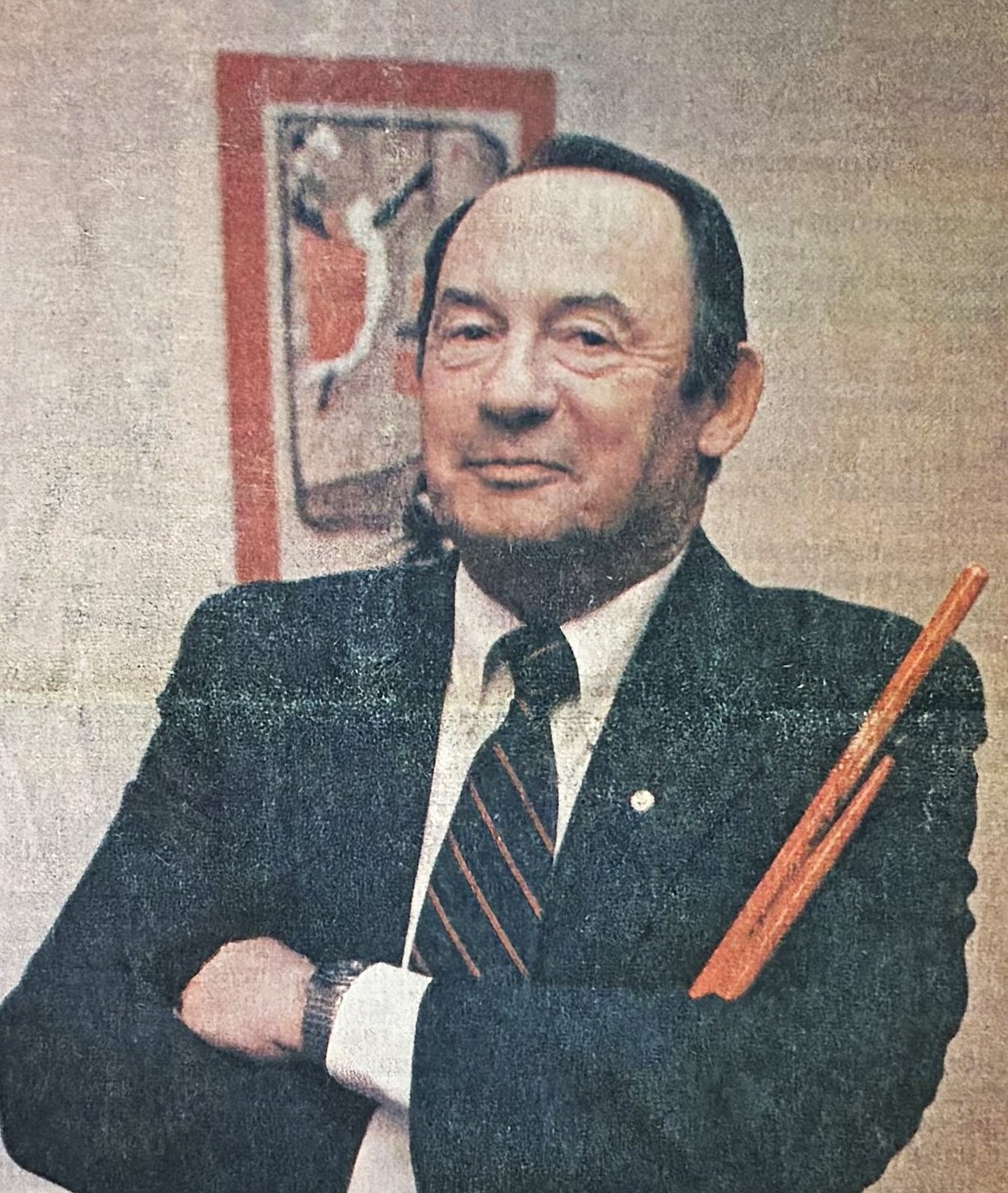 Some underestimated the political savvy of Coeur d’Alene Mayor Ray Stone, shown in 1986, because he was a drummer in a band.