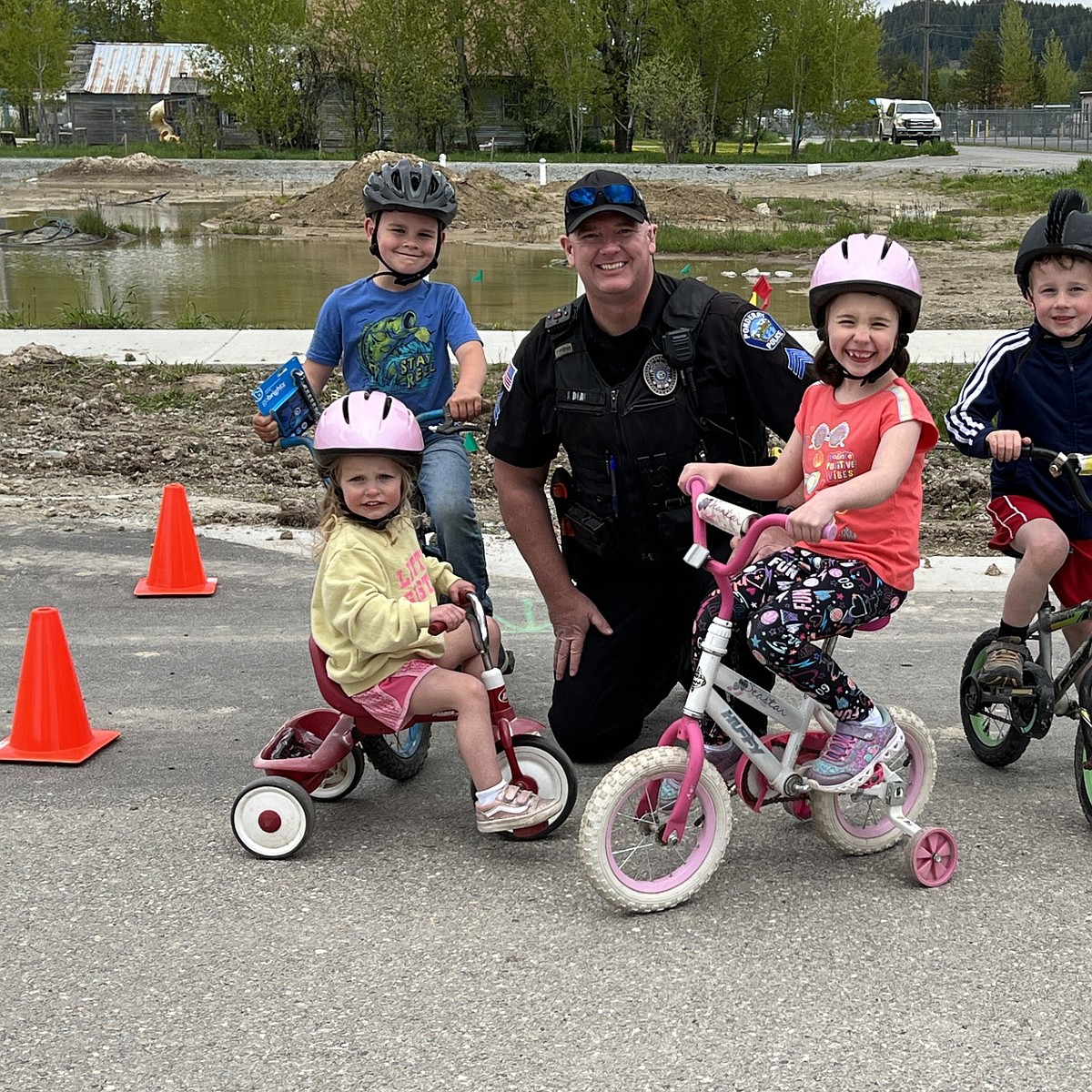 Bike rodeo event teaches children bike safety