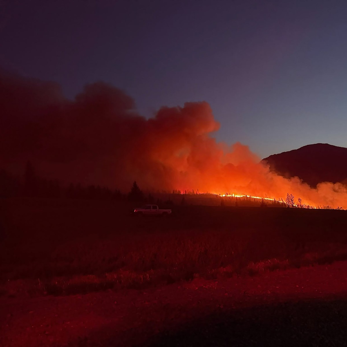 Firefighters gain ground on Turner Fire
