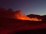 Firefighters gain ground on Turner Fire