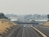Smoke from Kaiser Canyon Fire blankets the Basin