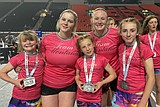 Block girls big part of Turf Wars wrestling team