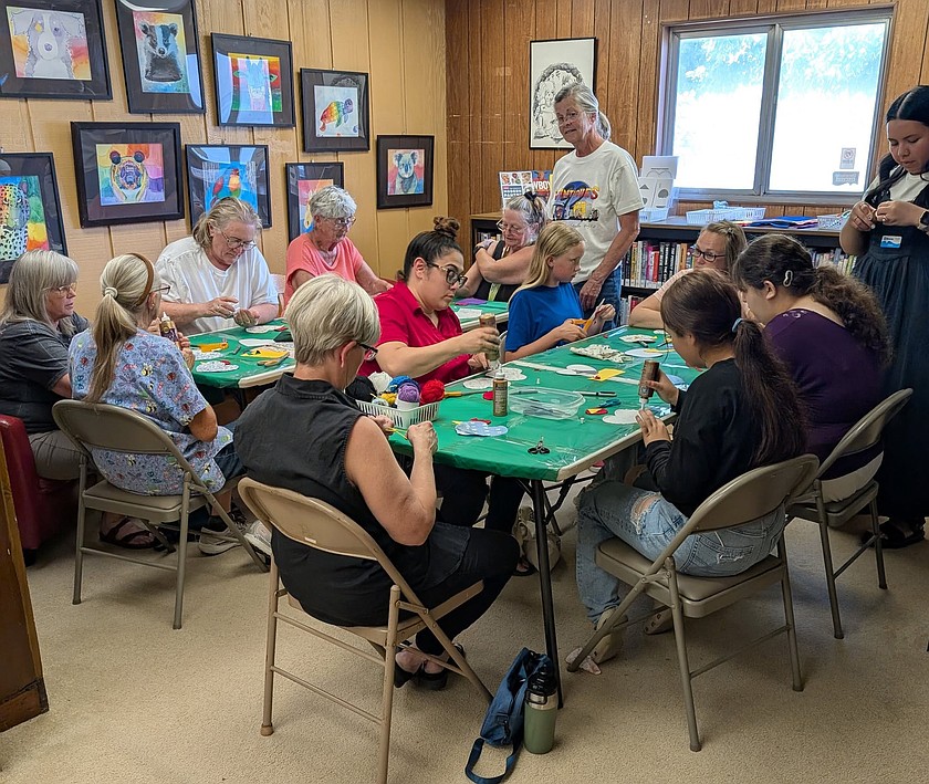 Library fun isn’t just for the kids. Warden Public Library will host an adult craft time Aug. 5.