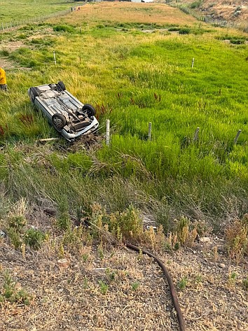 An Othello man was injured in a rollover crash July 21 on Bench Road south of Othello.