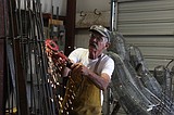 Sculptor honors Clark Fork community with monument