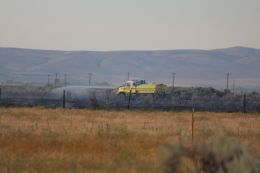 Level 3 evacuation notices have been issued for a section of Road T Northwest near Quincy, and a section of SR 28 is closed due to a wildire.