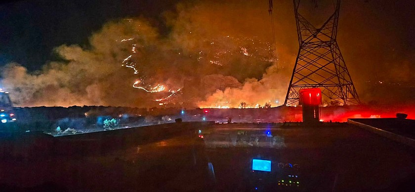 Evacuation notices for communities and residences threatened by the Railroad Fire were canceled Sunday night.