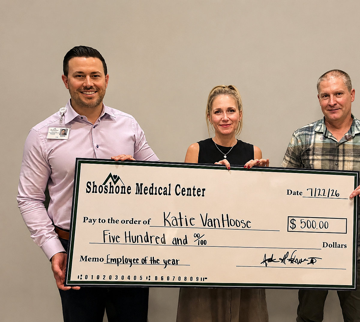 SMC honors VanHoose as 2026 employee of the year