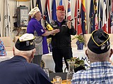 National Commander highlights prevention and charity in visit to Post Falls
