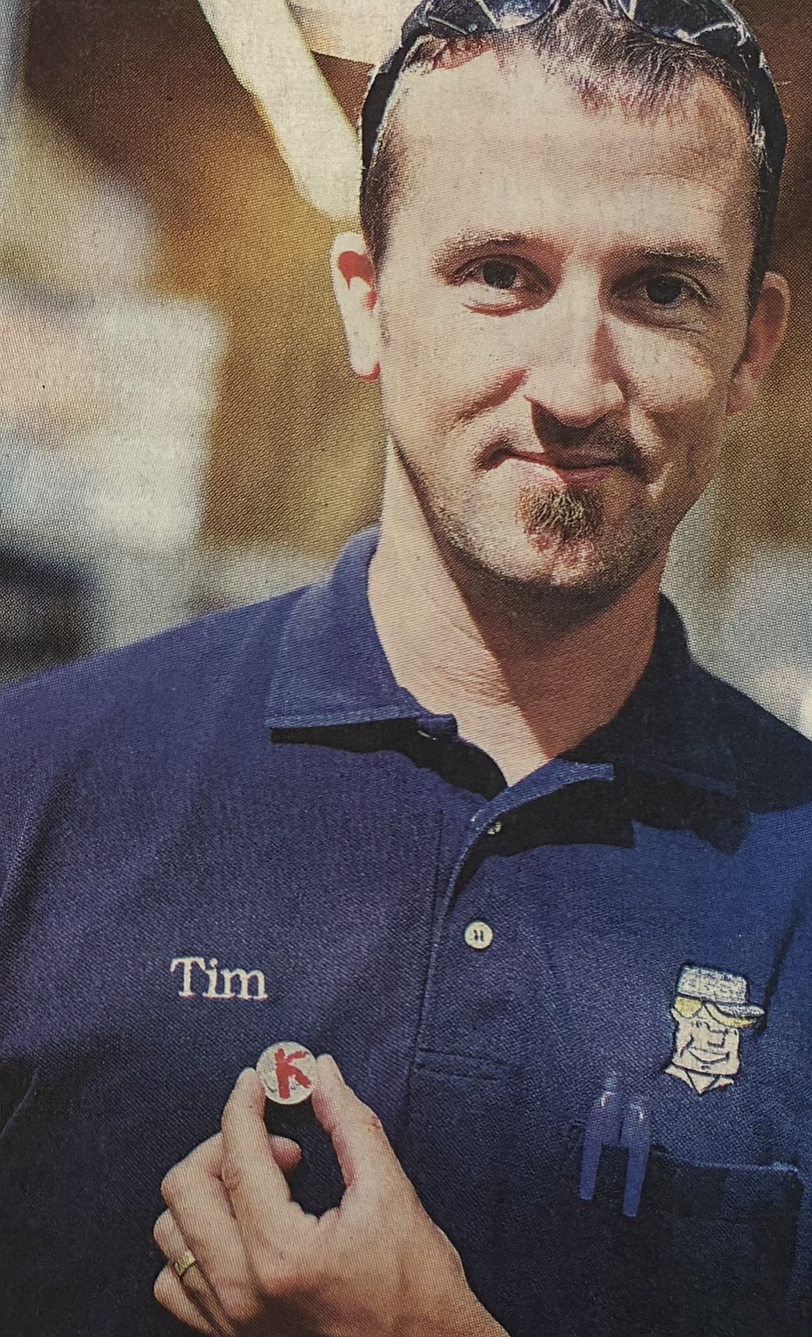 In 2011, Tim Kirk, then 36, displayed a quarter with the initials he’d written on it as a 12-year-old boy.