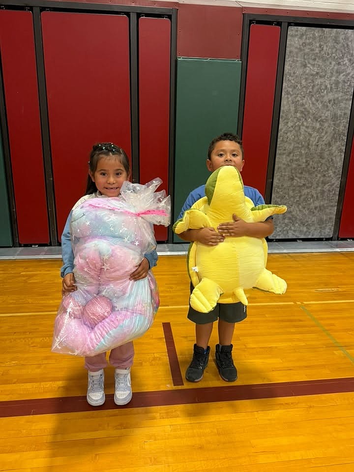 Students got tickets for daily drawings and special drawings as part of  Wahluke’s DiscoverWorks program.