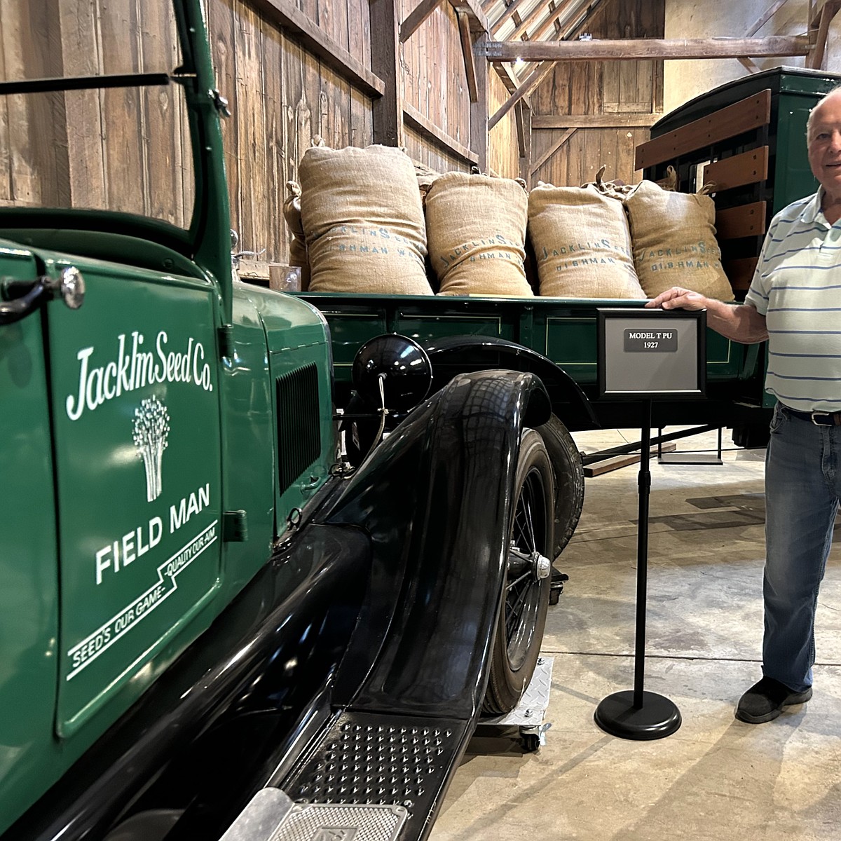 Free tours beginning at Jacklin Ranch Farm Museum