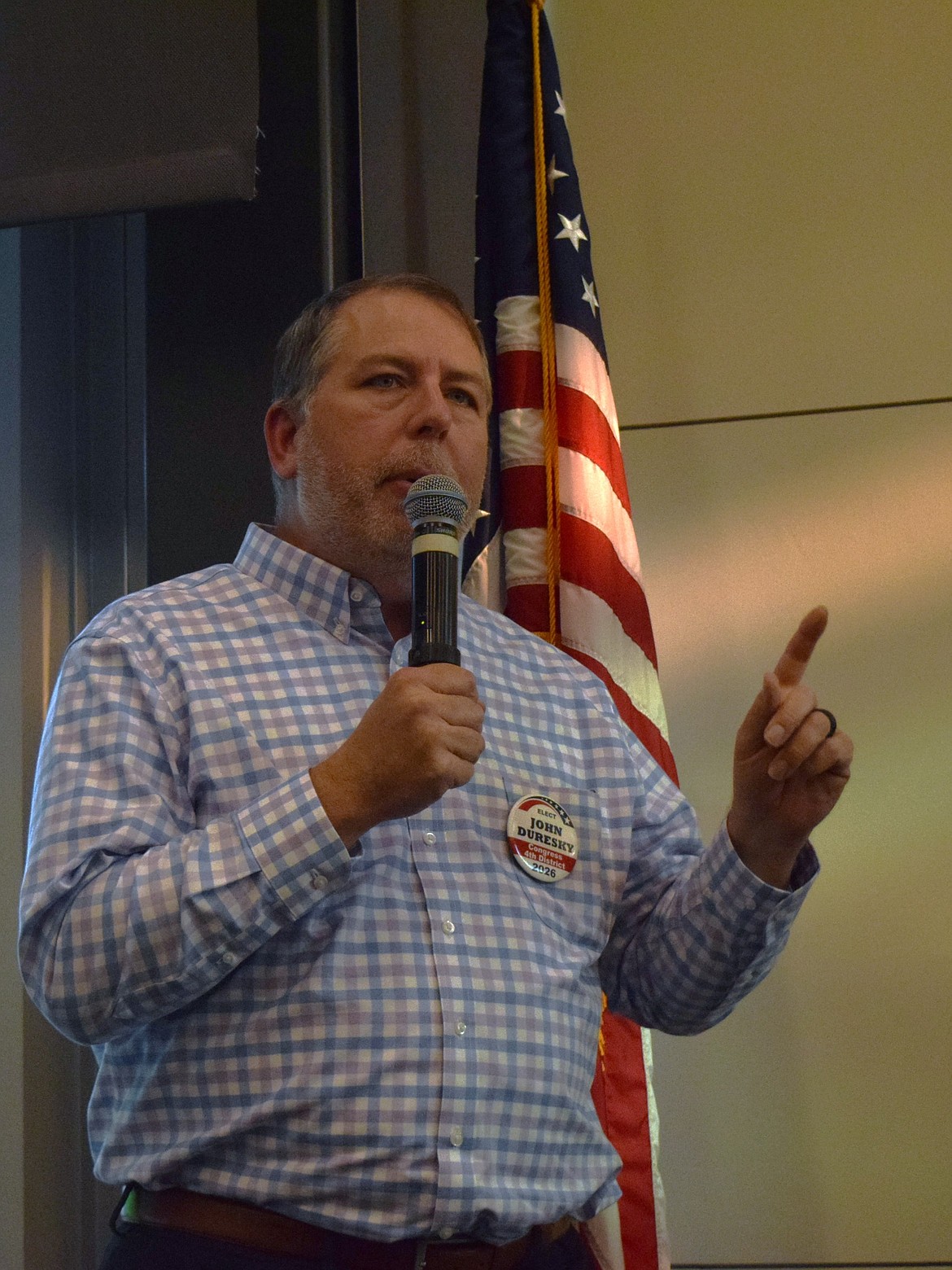 Fourth Congressional Democratic Candidate John Duresky is in second place with 31,659 votes and 30.41 percent of the vote. Primary election results will be certified Aug. 18 where two of 11 candidates will participate in the general election.