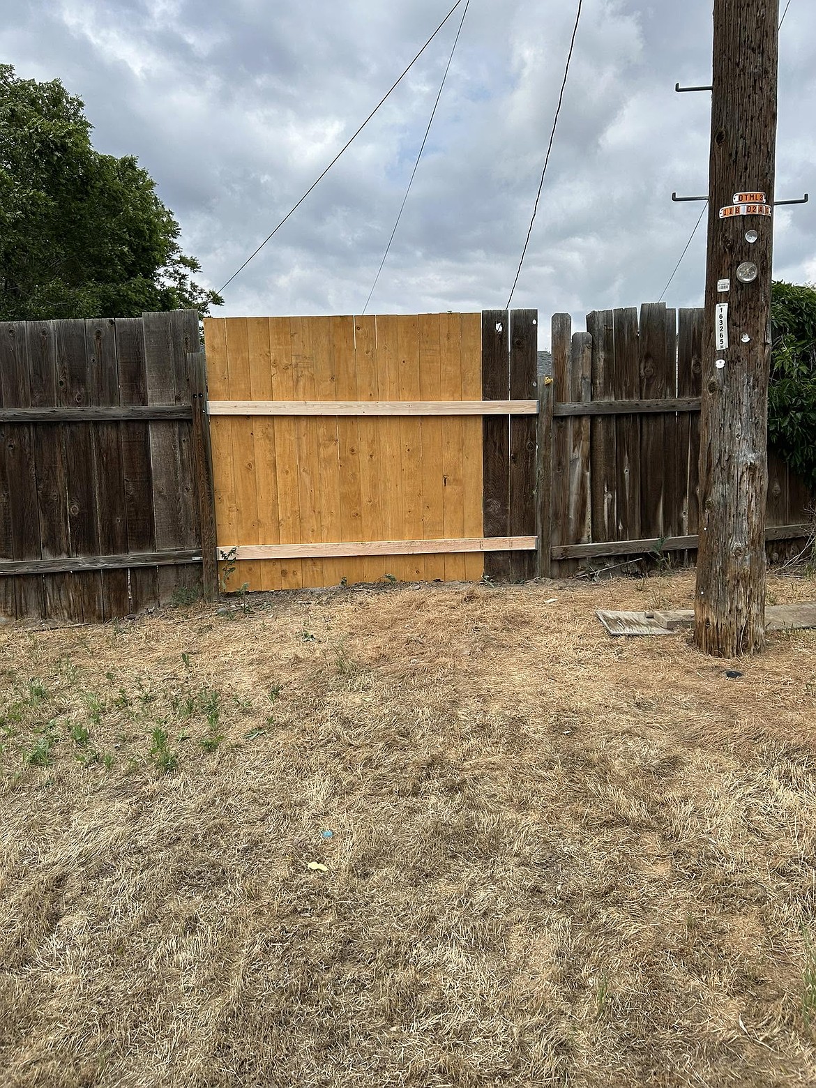 After a windstorm struck Grant County in early May, Steadfast Home Services did a lot of fence repairs in the area to help local homeowners.