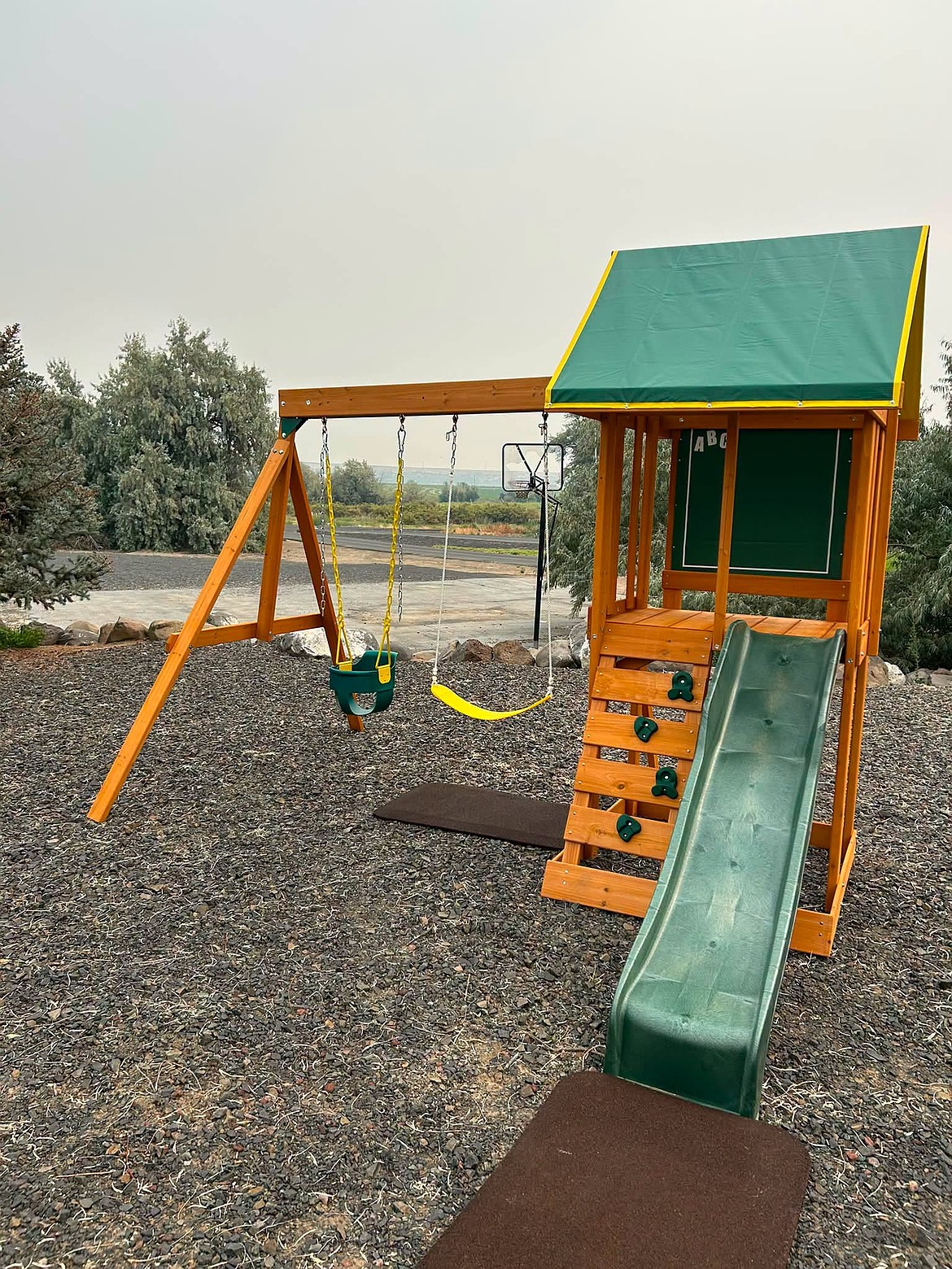 Earlier this week, Steadfast Home Services was asked to come out and assemble a playset for a client. Owner Uziel Ortega said they will do most projects around the house and to give him a call to find out if they can help.