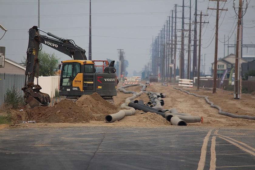 A section of M Street Northeast near Quincy High School is getting utility upgrades and a new surface.