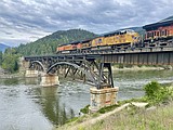 Forest officials say train sparked small fire near Trout Creek