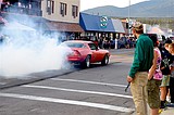 Mineral Avenue comes alive again amid burnouts